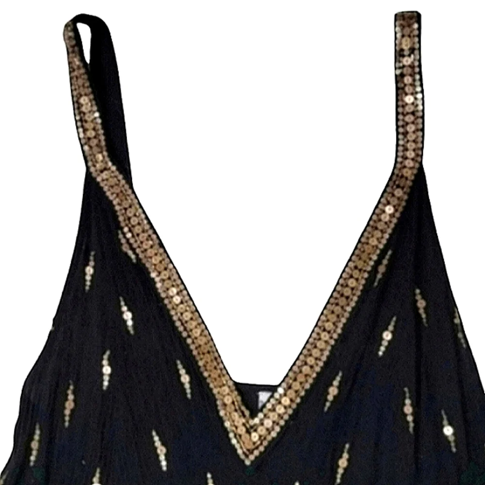 Free People Intimately Rising Sun Sequin Slip Dress Size XS
